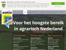 Tablet Screenshot of agrio.nl