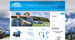 Desktop Screenshot of agrio.de